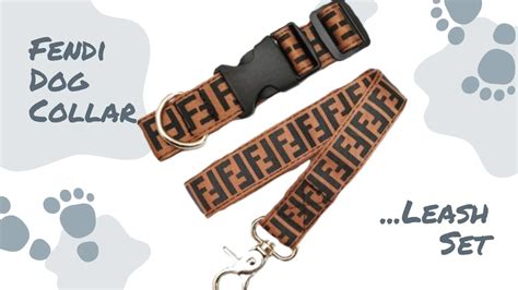 fendi per cani|fendi dog leash.